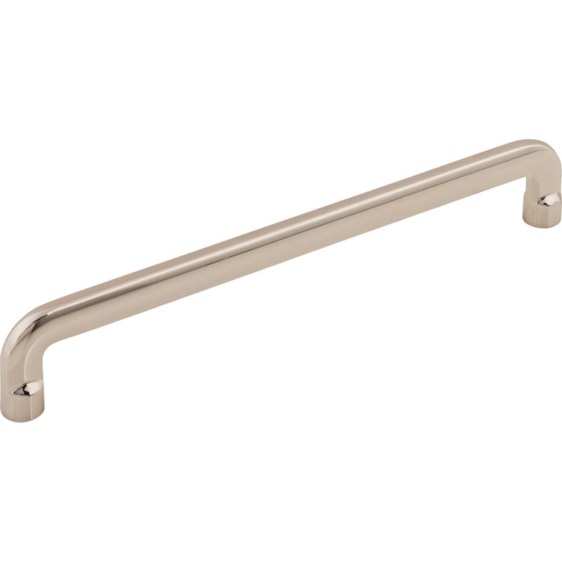 Hartridge Bar pull, Polished Nickel, 7 9/16" Center to Center