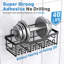 Livsey Adhesive Stainless Steel Shower Caddy-1607476805