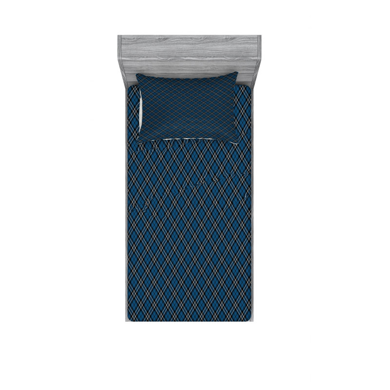 Ensemble de draps Victorian, Ensemble de draps pour lit simple TG avec drap-hou