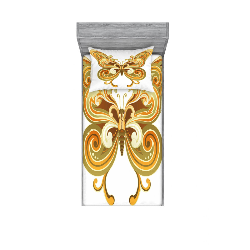 Ensemble de draps Macro, Ensemble de draps pour lit simple TG avec drap-hou