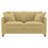 Whittier Camel Upholstered Loveseat