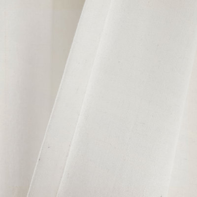 Cotton Blend Sheer Single Panel