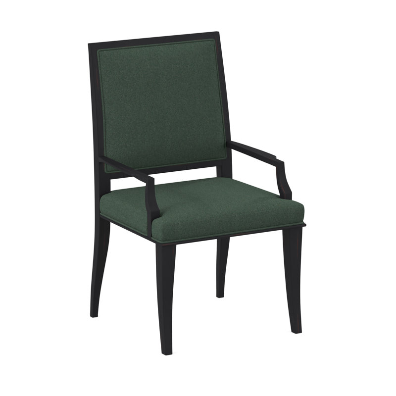 Princeton Arm Chair, Vintage Ebony, Filigree Ivory