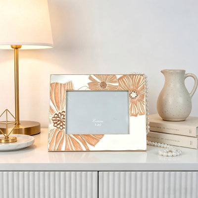 Metal Picture Frame, Gold Vintage Ornate Photo Frame With Metal Frames, Tabletop Display, Home Decor