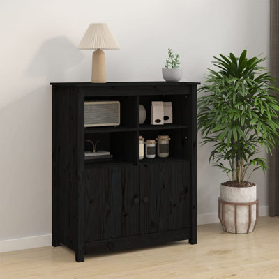 Sollis 83cm Solid Wood Sideboard