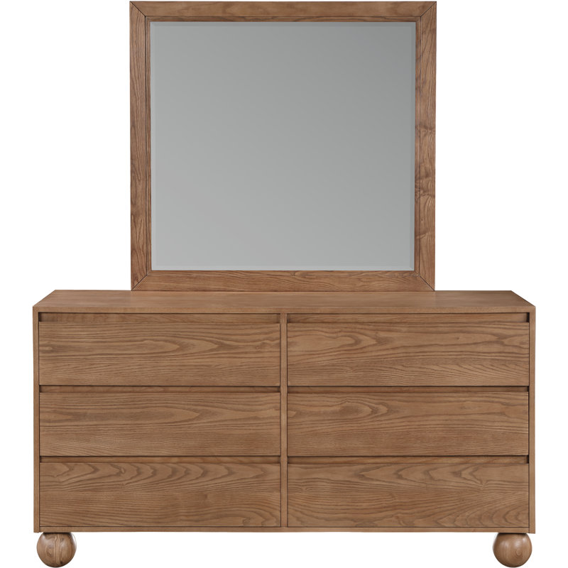 Miroir Kent, Noyer