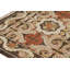Rug & Kilim’S Bessarabian Style Rug In Brown With Floral Patterns And Medallions