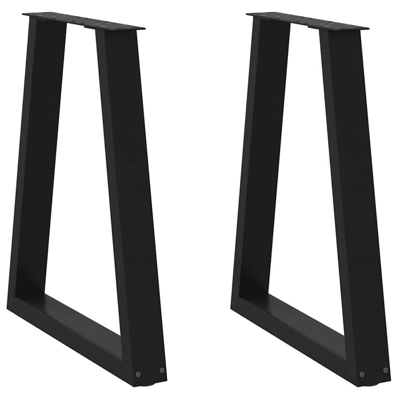 Auvil Table Leg, Black, 73.3cm H x 100cm W x 8cm D