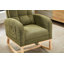 Chaise berçante avec pieds en bois massif-2099611029