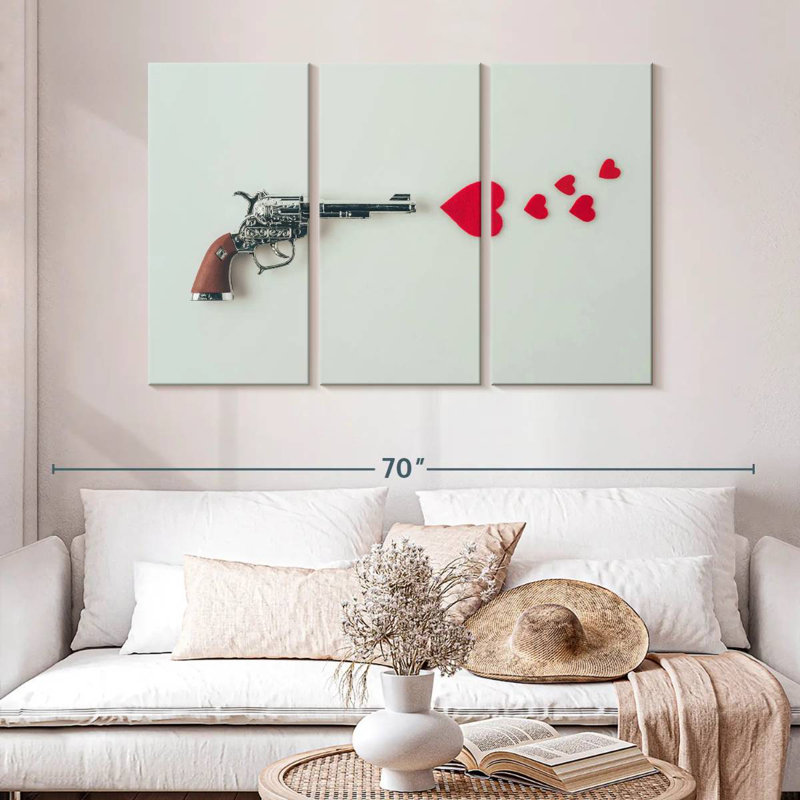 Kill With Love, 32" H x 50" W