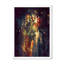 «Grunge Yellowbokeh», reproduction d'art sur toile-412888044-412888045