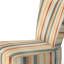 Chaise d'appoint rembourrée beige et brune Serenity