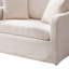 45"w Slipcovered Oversized Accent Chair With 2 Pillow;chenille-1117161104