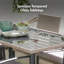 Alba 6 - Person Patio Dining Set with Rectangular Table