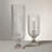 Maison de Verre Diamond Cut Glass Hurricane Taper Holder-244366768