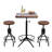 Jaisai 2 - Person Solid Wood Top Four Leg Dining Set