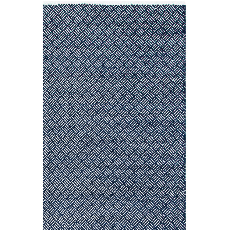 Bryent Flat Weave Cotton Geometric Rug