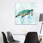 Sea Turtle Swim I by Carol Robinson - No Frame Print on Canvas-50004892-56677061