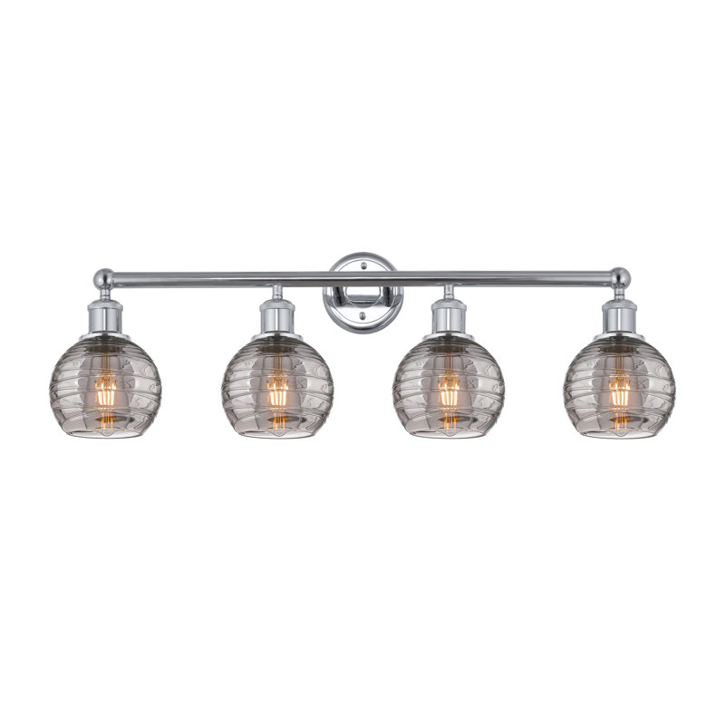 Allare 4 - Light Dimmable Vanity Light, Polished Chrome
