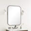 Rohe Flat Metal Beveled Wall Mirror-91083913-91084000