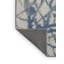 Tapis gris soyeux et moelleux-385393336