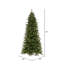 Vickerman Artificial Slim Douglas Fir Christmas Tree-1159834037