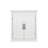Arapahoe Removable Two-Door Wall Over the Toilet Bathroom Storage Cabinet with Adjustable Shelves