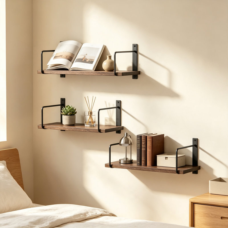 Floating Shelf, Brown