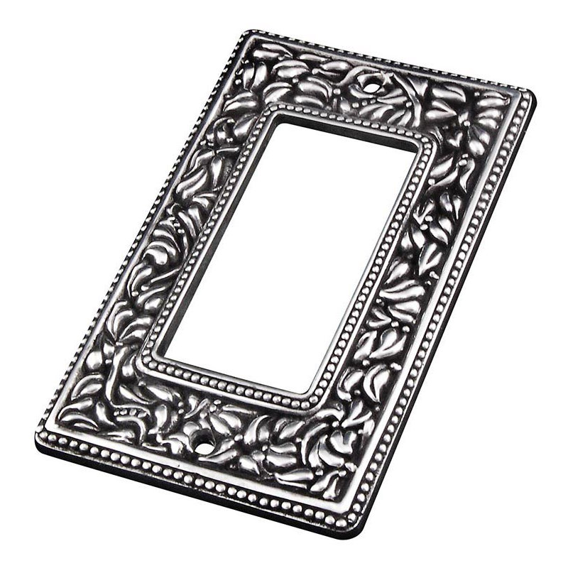 San Michele 1-Gang Rocker Wall Plate, Vintage Pewter