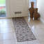Non-Slip Floral Doormat