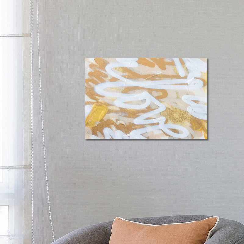 Gold Love by Kent Youngstrom - Wrapped Canvas Print, 45.72cm H x 45.72cm W x 1.90cm D x 1.90cm D