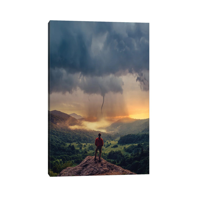 Tornado Thoughts by Brent Shavnore - Wrapped Canvas Gallery-Wrapped Canvas Giclée, 20.32 cm H x 30.48 cm W