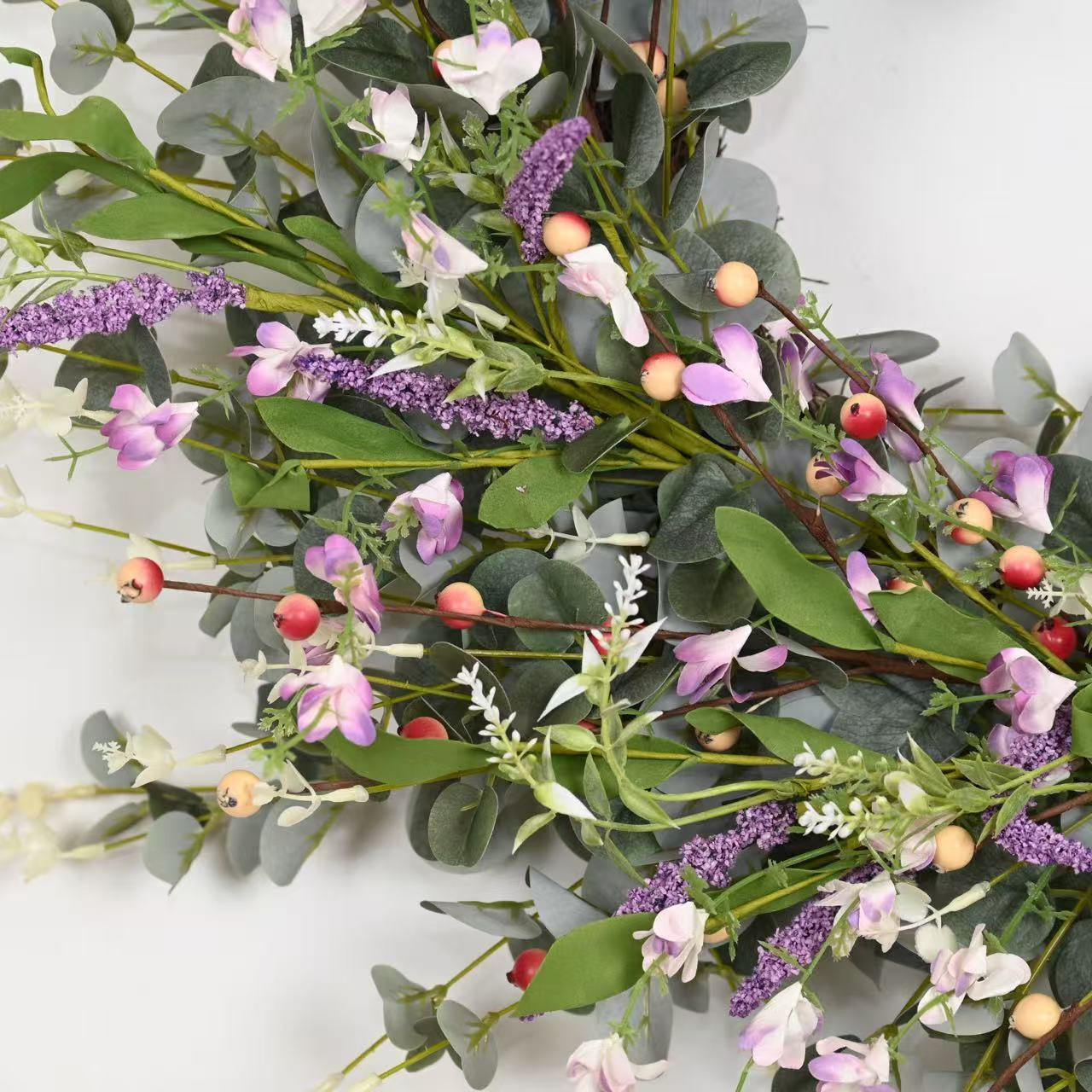 26" Handcrafted Lavender Eucalyptus Wreath