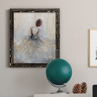 Beautiful Contemplation - Peinture sur toile encadrée