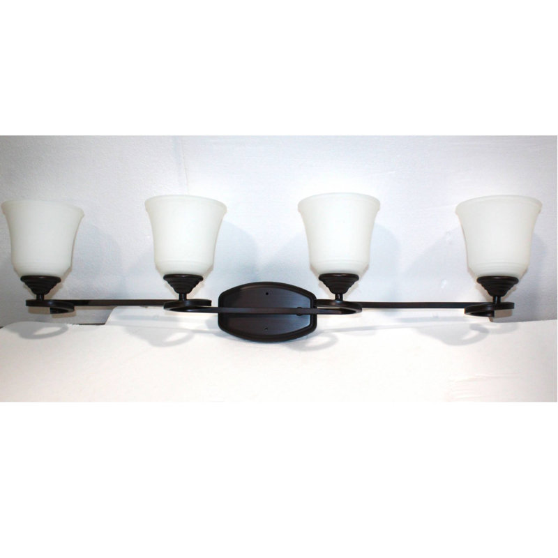 Éclairage pour salle de bain 4 lumières