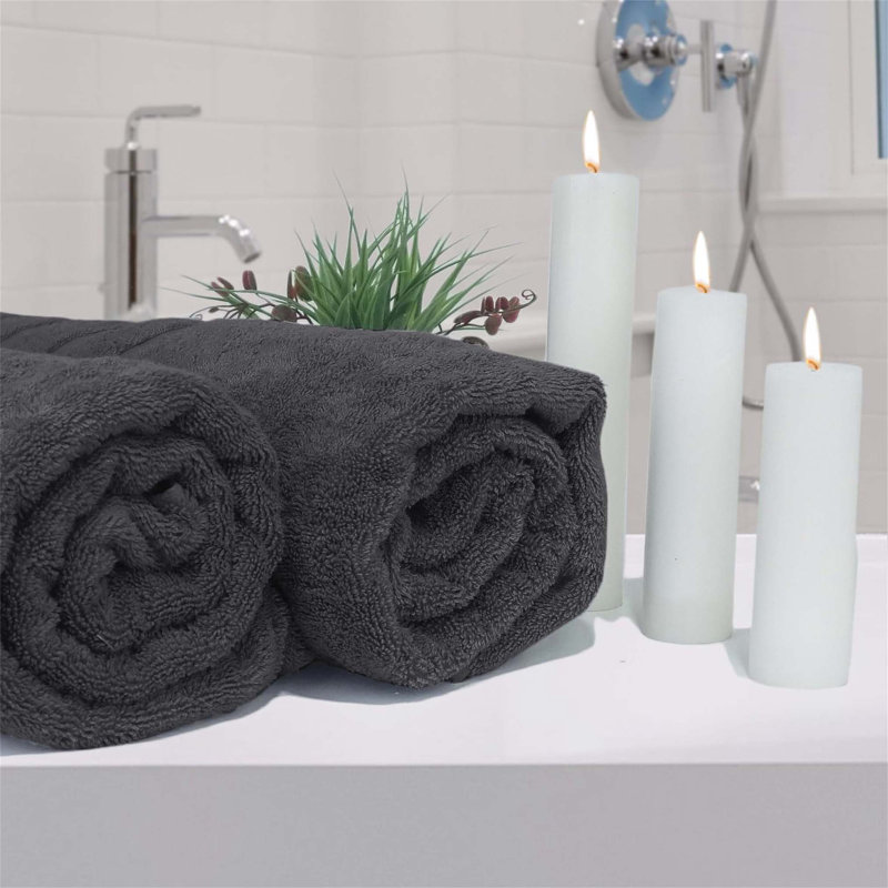 100% Cotton Bath Sheet, Grey