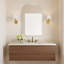 Sean Lavin Colfax Bathroom Bedroom Wall Fixture With White Linen Shade-693986403-693986404-693986401