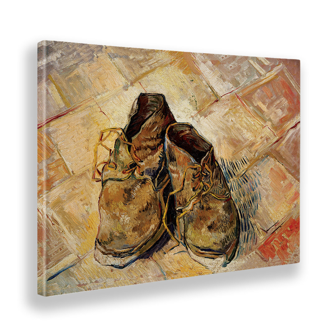 Leinwandbild Shoes 1 von Vincent Van Gogh