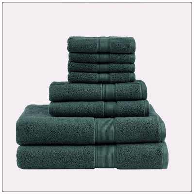 Ensemble de 8 valises pour chambre d'amis 100% coton