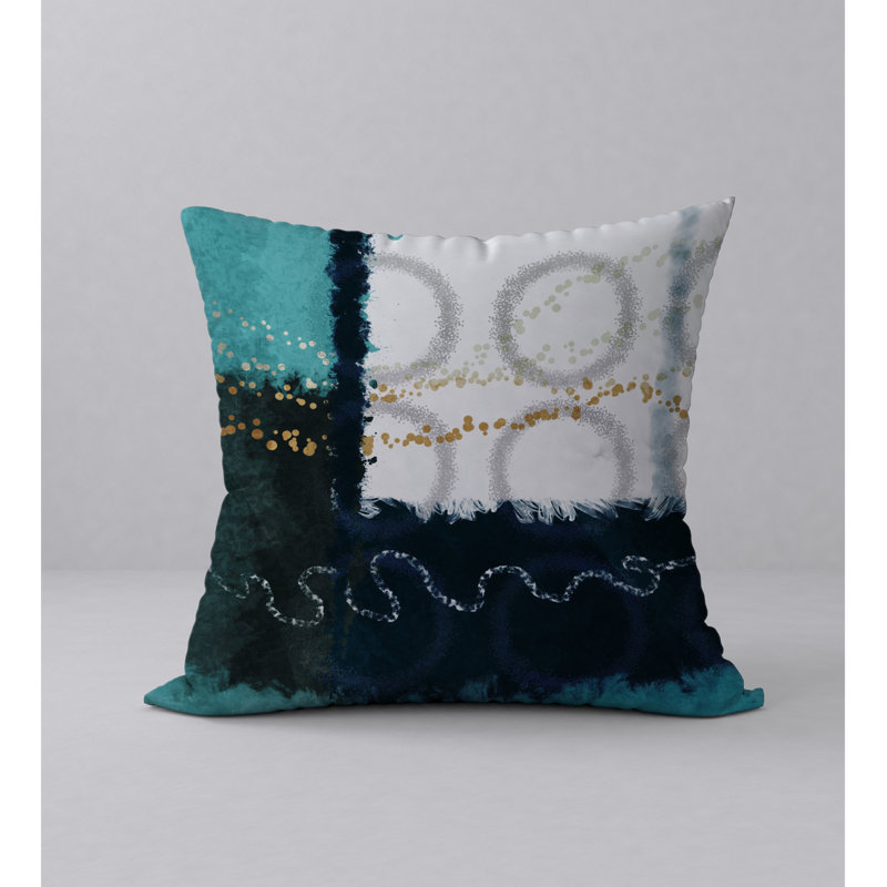  Housse de coussin carré et insert, H 18 po x l 18 po