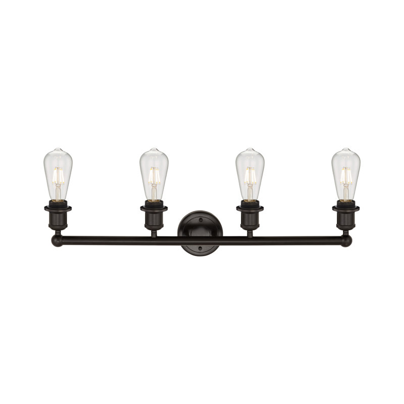 Noille 4 - Light Dimmable Vanity Light, Plated Smoke, Oil Rubbed Bronze