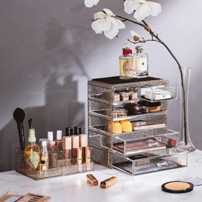 Organisateur de maquillage en plastique Kerin