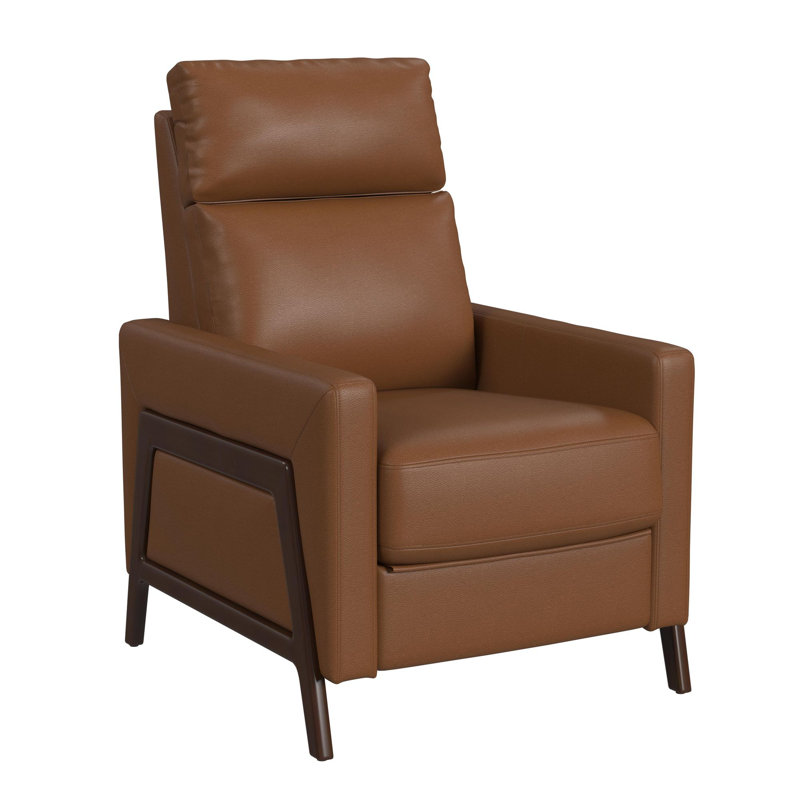 Fauteuil inclinable P2 en brun clair caillou