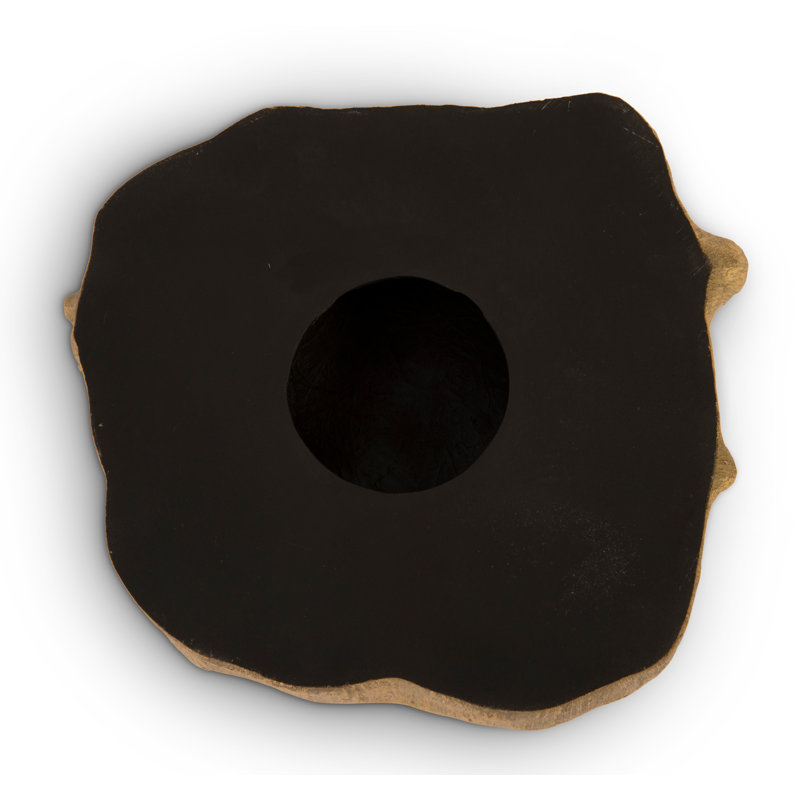 Cast Naturals Log Wall Décor, Gold Leaf