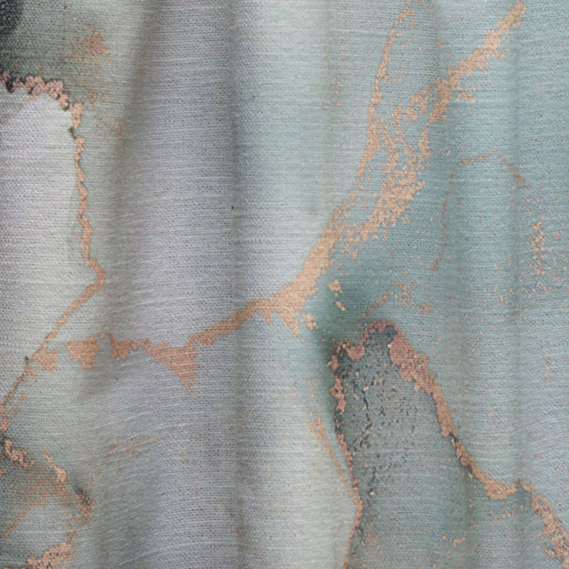 Panneau de rideau simple semi-diaphane avec passe-tringle, L 52 po x L 90 po