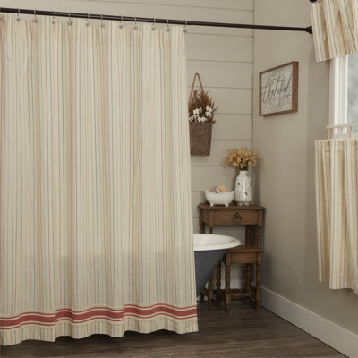 Docanto Stripe Shower Curtain