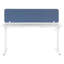Wally 1 Panel Blue Desk Dividers
