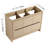 Eardisley 48'' Single Bathroom Vanity Base Only, Base Cabinet without Top