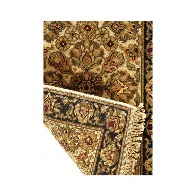 Ouseman Hand Knotted Area Rug in Beige