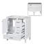 Ensemble de meuble-lavabo moderne de 30 po avec lavabo, porte à fermeture douce et 3 tiroirs-2009856836